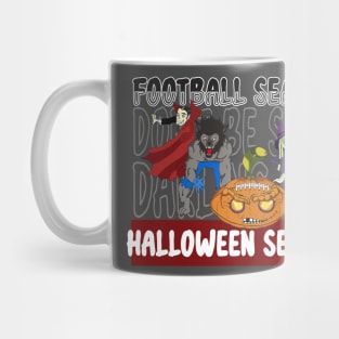 Football Season- Halloween Season Mug